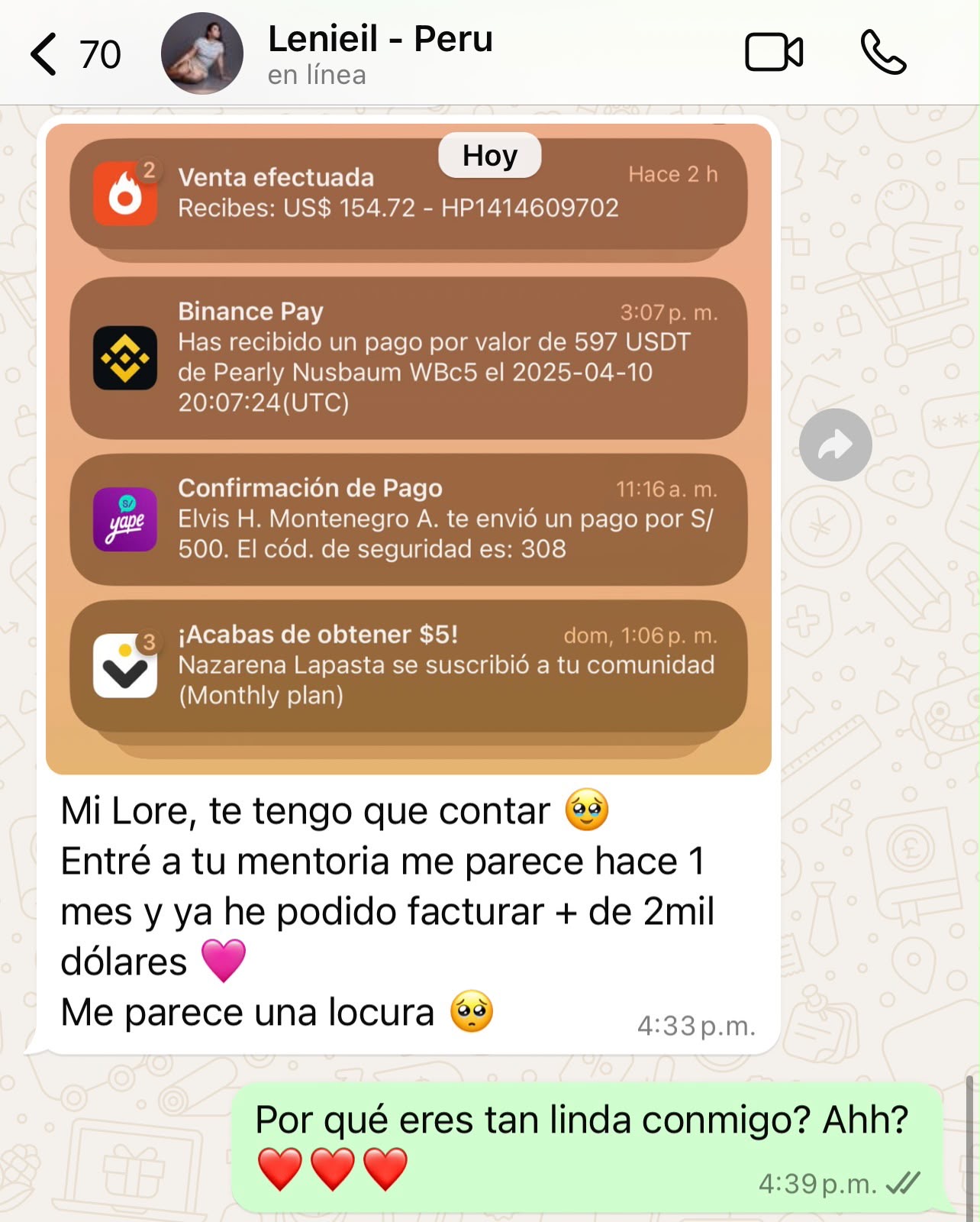 Testimonio real de una alumna de Lorena Suárez